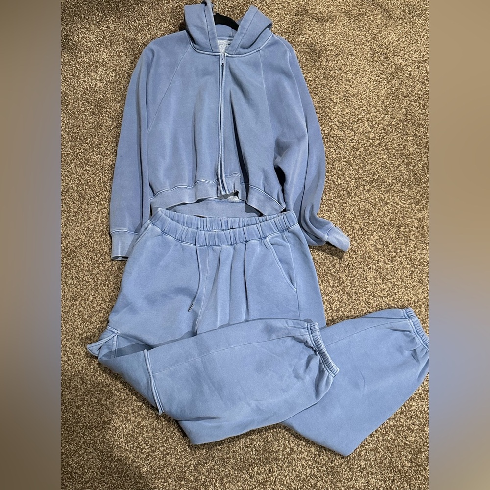 Abercrombie & Fitch Blue Track Pants & Joggers Set